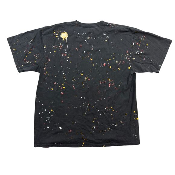 Nike Los Angeles Lakers Lebron James T-Shirt Mens Large Black Beast in The Paint - Picture 2 of 8